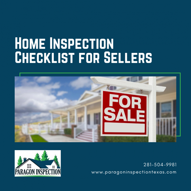 Paragon Inspection Home Inspection Checklist for Sellers Home Inspection Katy TX Sellers Checklist